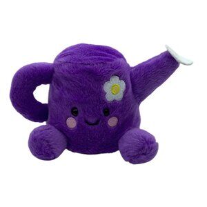 Aurora Palm Pals Purple Plush Flo Watering Can Stuffed Toy  5”